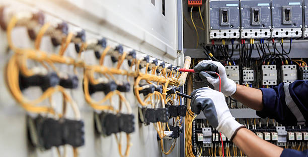 Professional Electrician technician working in Minot AFB, ND